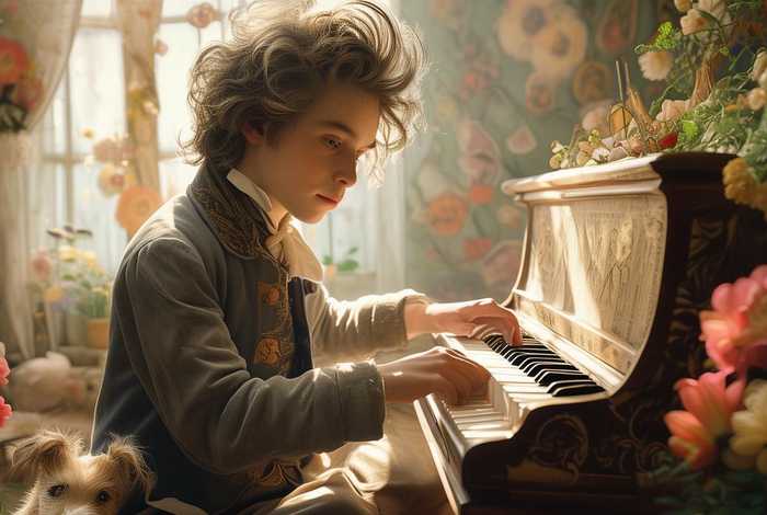 贝多芬小时候的故事（贝多芬小时候的故事 简短的）