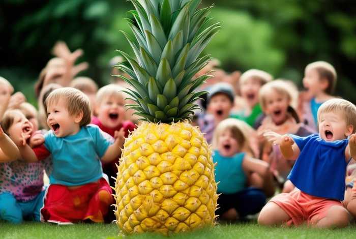 菠萝的儿歌童谣；菠萝的儿歌童谣怎么写