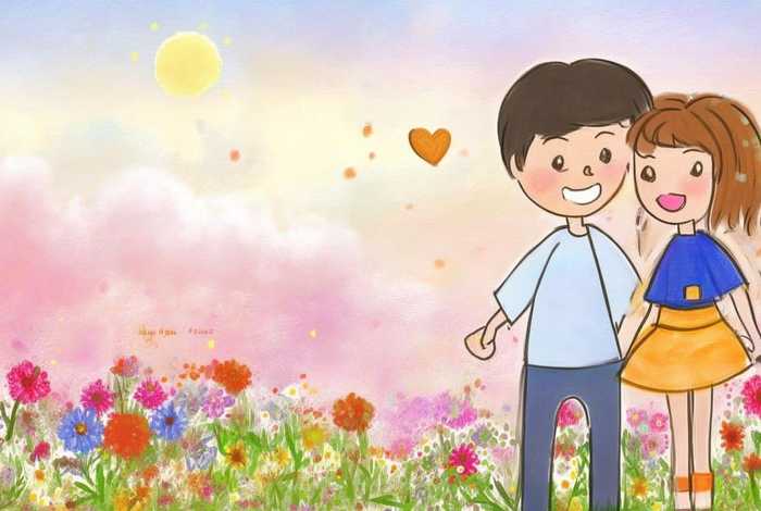 爱心故事绘画；爱心故事绘画简单又漂亮