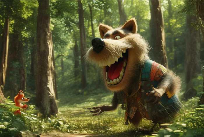 笨狼的故事两百字 笨狼的故事两百字以上