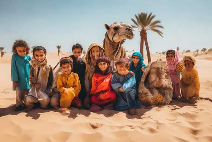 阿联酋小朋友；阿联酋小朋友图片大全