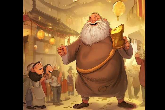 财神爷儿童故事（财神爷的故事三分钟）
