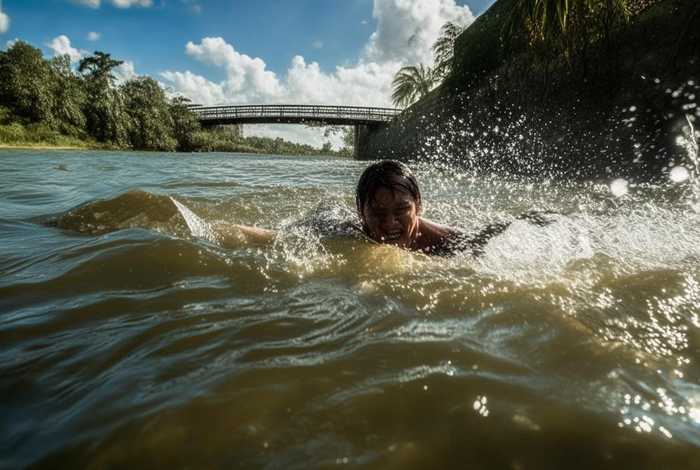 鳄鱼池逃生的故事,鳄鱼池逃生的故事简介 鳄鱼池逃生的故事,鳄鱼池逃生的故事简介