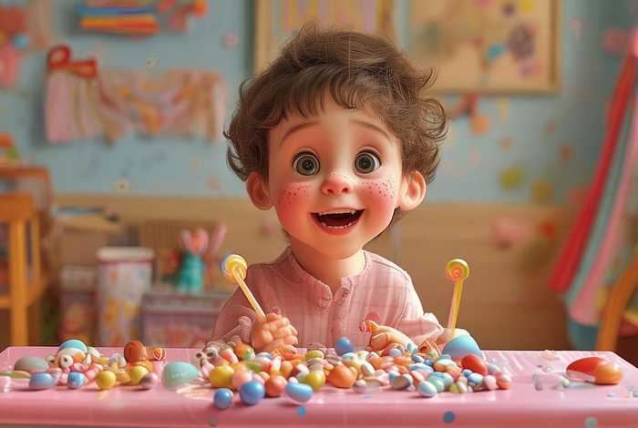 爱吃糖的儿童故事 - 关于吃糖的幼儿故事