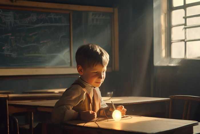 爱迪生小学故事 爱迪生的小学故事