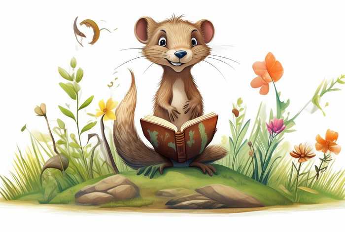 臭鼬故事绘本 臭鼬故事绘本图片
