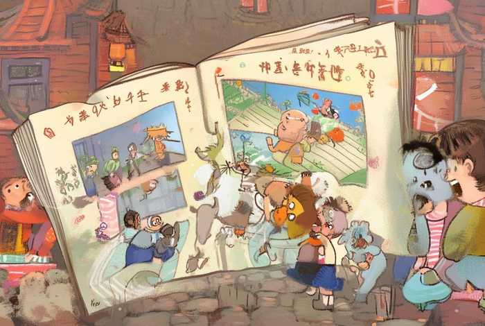 阿q儿童故事，阿q儿童故事书