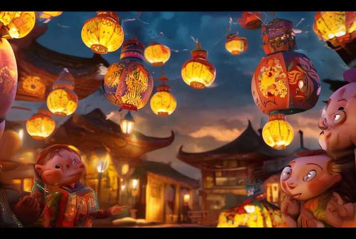 灯笼的幼儿故事、有关灯笼的绘本故事幼儿