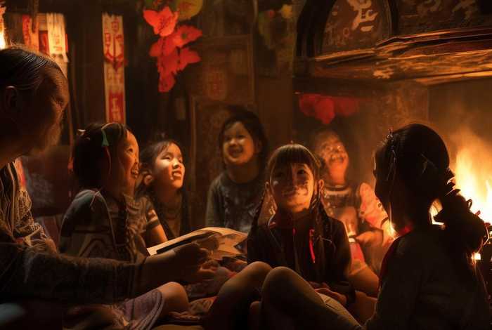 潮汕话儿童睡前故事 - 潮汕话哄孩子睡 童谣