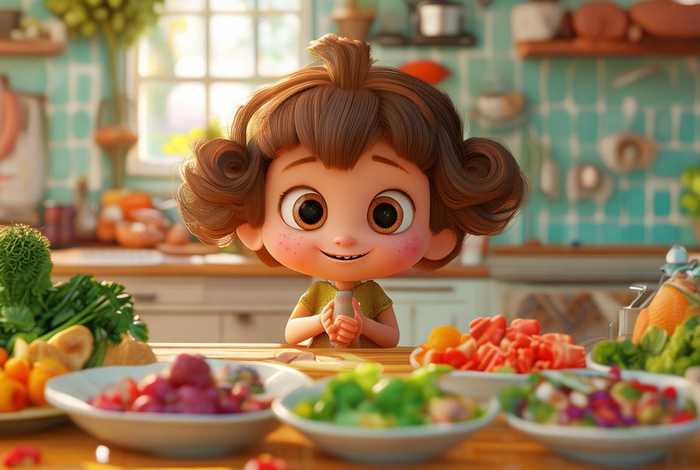 爱挑食的小甜甜故事、爱挑食的小甜甜故事内容