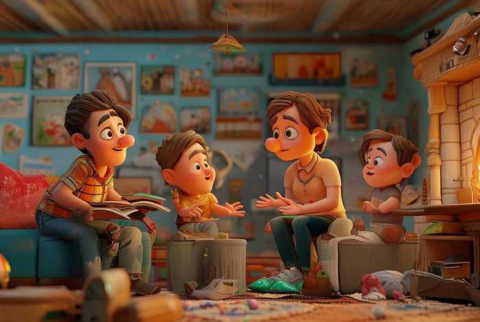 爸爸妈妈的故事儿童版 爸爸妈妈小时的故事