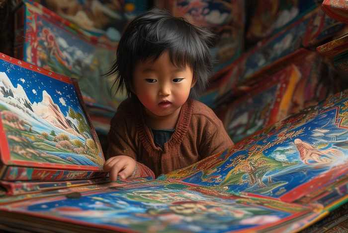 藏文绘本故事(藏文绘本故事图片大全) 藏文绘本故事(藏文绘本故事图片大全)