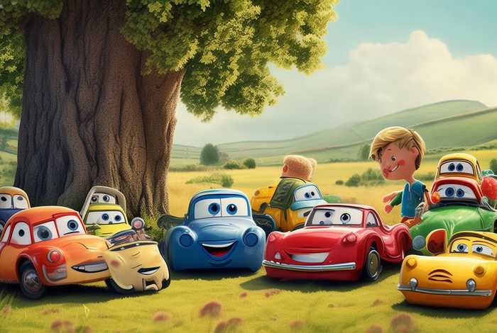 车子英语儿童故事 英语汽车故事