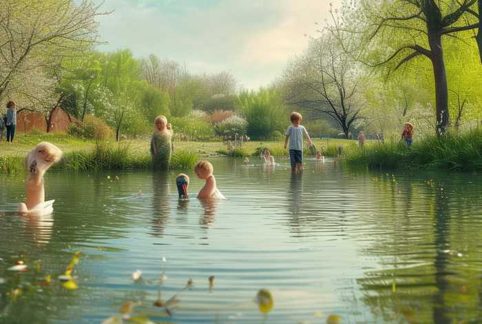 春天的池塘作文300字 春天的池塘作文300字三年级