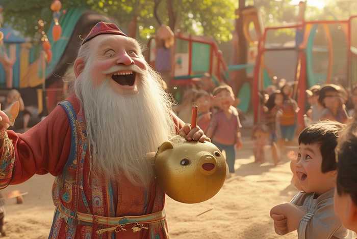 财神到儿童故事 - 财神到的故事 财神到儿童故事 - 财神到的故事