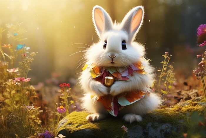 聪明的小白兔童话 - 聪明的小白兔童话作文