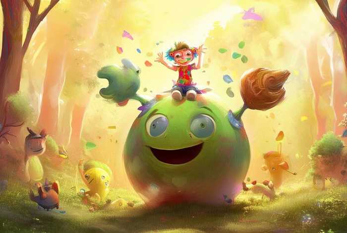 菠萝儿童故事、菠萝卜故事