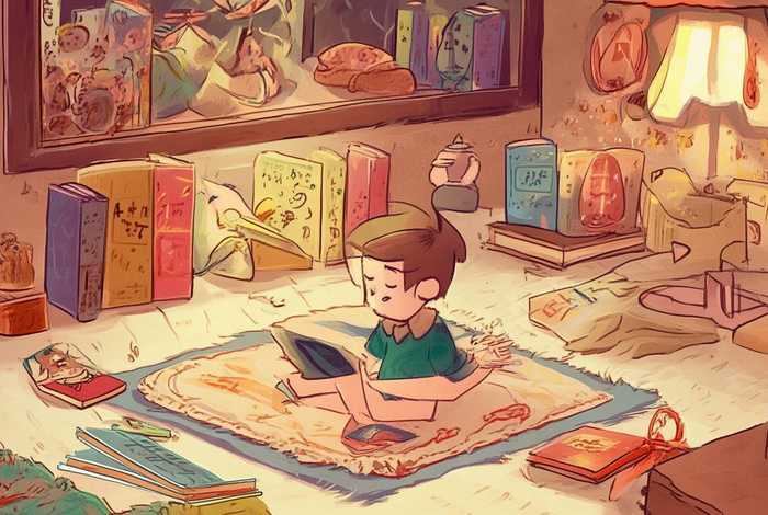 读读儿童故事读书卡 小故事读书卡