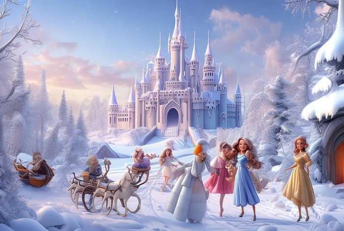 芭比下雪故事(芭比下雪故事视频) 芭比下雪故事(芭比下雪故事视频)