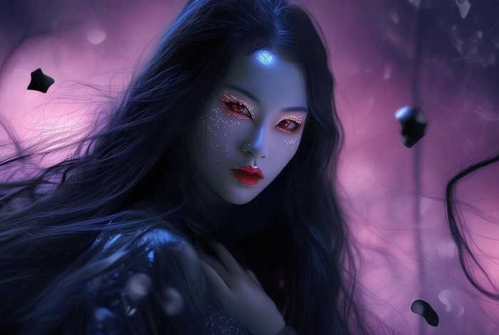 白光莹绘画（白光莹绘画黑化成的怎么画）