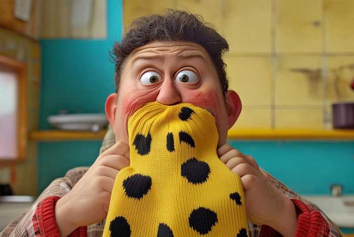 臭袜子堵嘴故事（臭袜子怎么堵住嘴吐不出来）