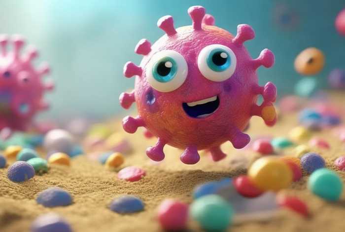 病毒的故事儿童，病毒的幼儿故事