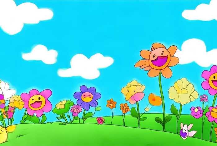 春天的图画儿童画大全、春天的图画儿童画大全简单