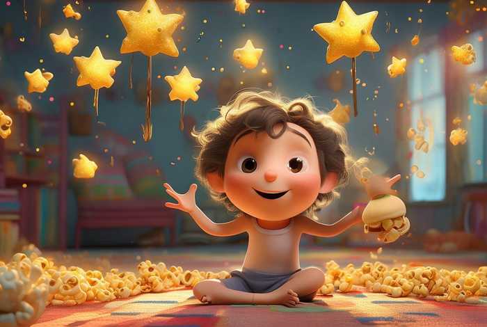 爆米花儿童故事书（幼儿画报爆米花的故事）