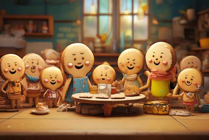 饼干儿童小故事（饼干小人故事）