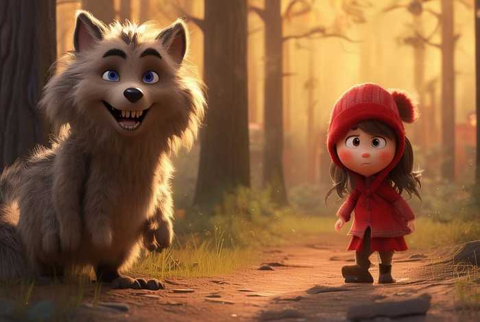 笨狼与小红帽的故事；笨狼与小红帽的故事简介