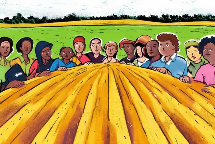 爱惜粮食的图片大全(爱惜粮食的图片大全简笔画) 爱惜粮食的图片大全(爱惜粮食的图片大全简笔画)