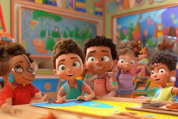 阿奇儿童故事 - 阿奇幼儿园的故事