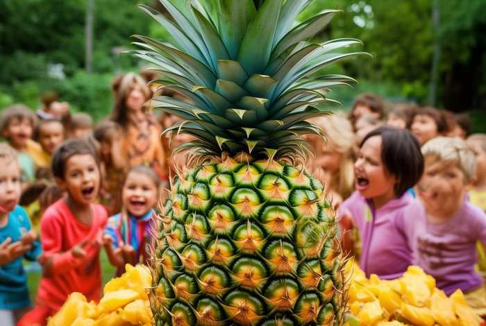 菠萝的儿歌童谣；菠萝的儿歌童谣怎么写