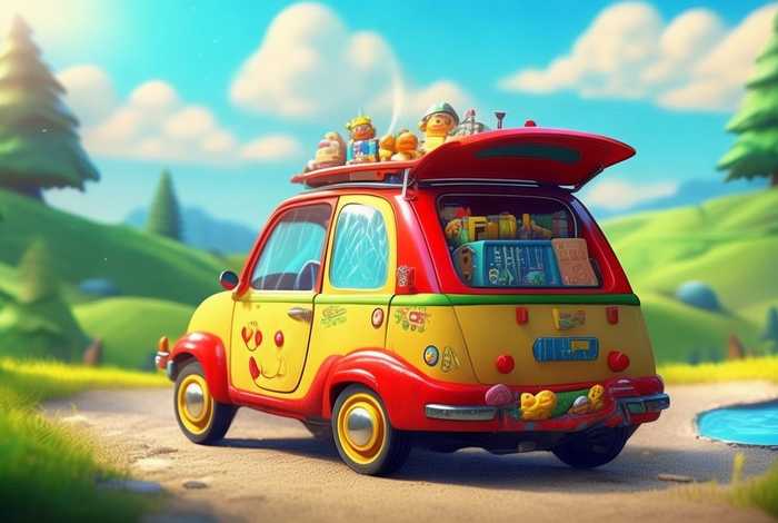 车子旅行儿童故事，小汽车去旅行故事