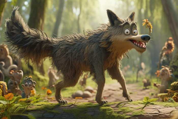 笨狼的故事创造一首儿童诗（笨狼的故事朗读视频）