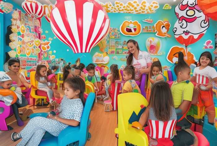 爆米花儿童美发乐园官网；爆米花儿童美发乐园加盟