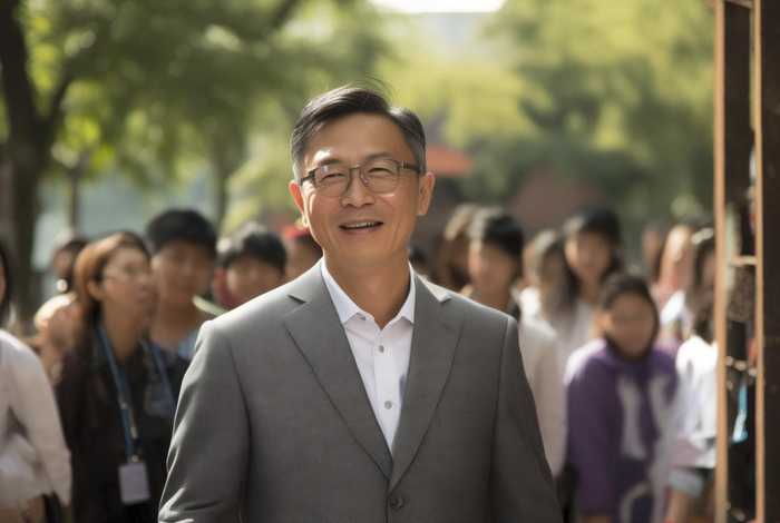 陈柏良走进校园分享励志故事 - 陈柏良校长