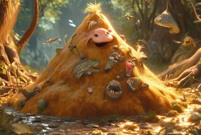 臭粑粑故事（臭粑粑故事文字）