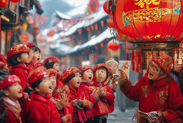 春节儿童的故事视频，幼儿春节故事视频