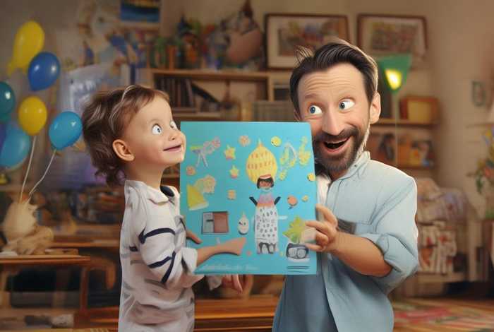 爸爸生日绘本 爸爸生日快乐绘本