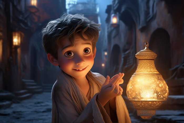 阿拉丁神灯儿童故事 少儿故事阿拉丁神灯