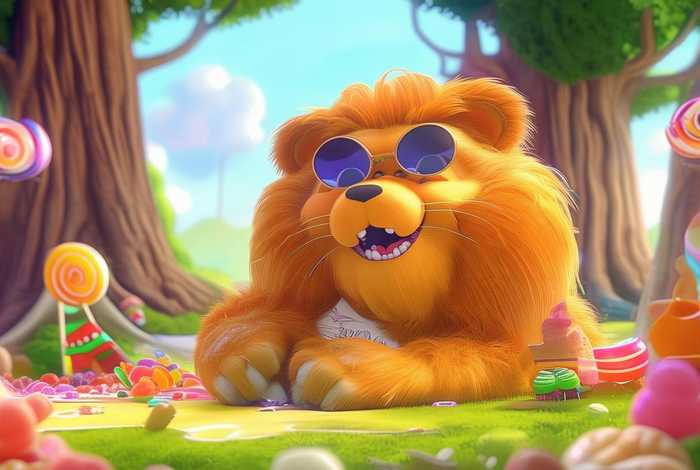 爱吃糖的大狮子绘本故事；爱吃糖的大狮子绘本故事视频