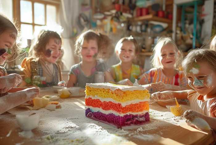 蛋糕故事儿童版 - 做蛋糕的幼儿故事