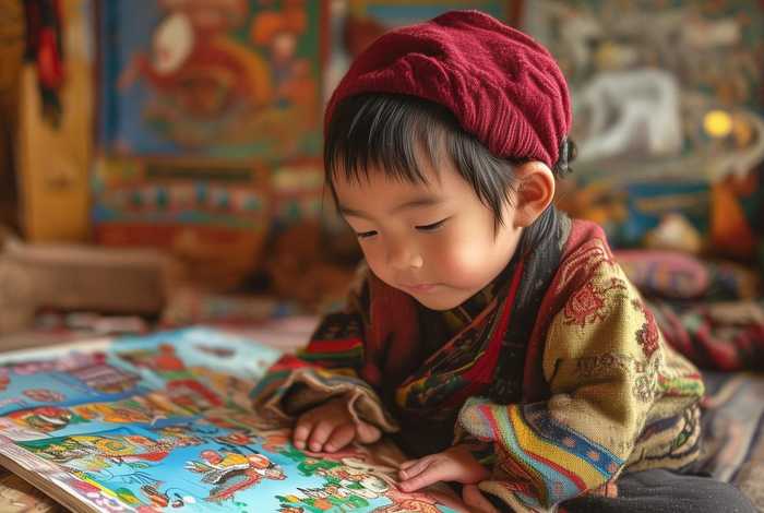 藏文儿童故事书图片;幼儿藏文故事藏文版 藏文儿童故事书图片;幼儿藏文故事藏文版