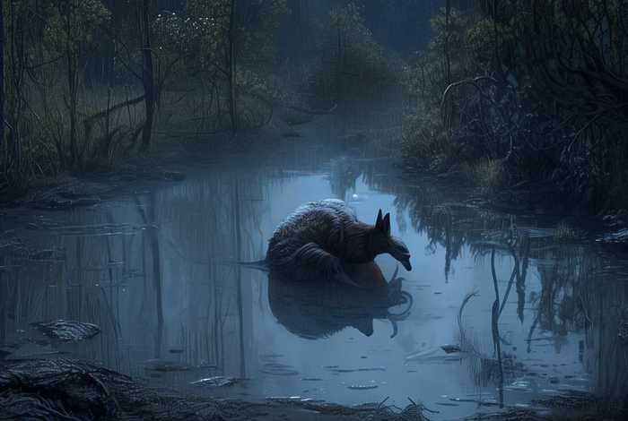 池塘里的狼尾巴故事 池塘里的狼尾巴故事讲了什么