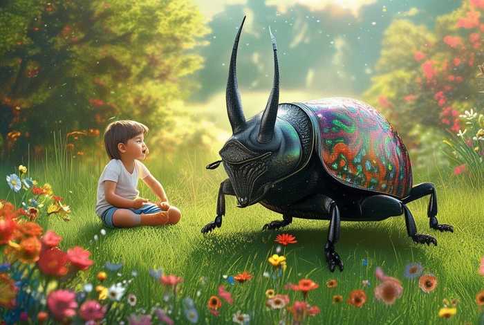 独角仙的儿童故事;有关独角仙的绘本故事 独角仙的儿童故事;有关独角仙的绘本故事