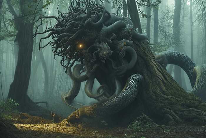 杜丽莎九头蛇故事 - 希腊神话九头蛇女美杜莎的故事 杜丽莎九头蛇故事 - 希腊神话九头蛇女美杜莎的故事