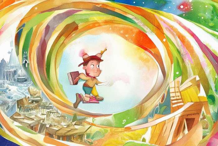 穿越时空绘本，穿越时空绘本图片