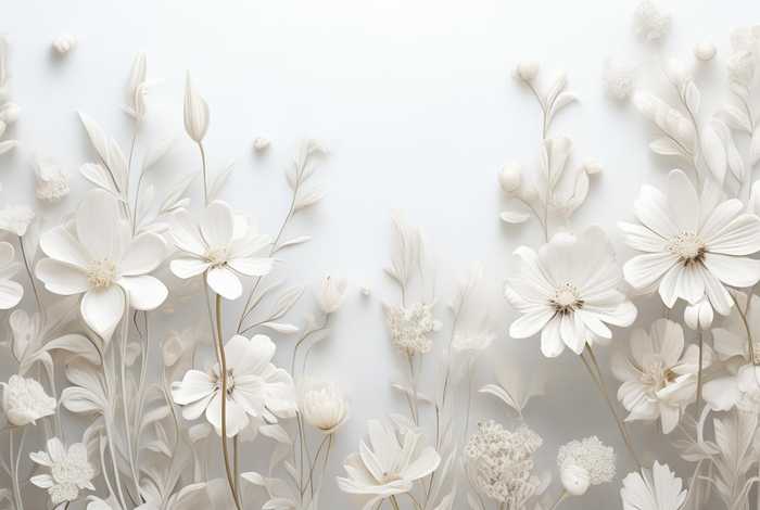 白色绘本、白色的花绘本 白色绘本、白色的花绘本