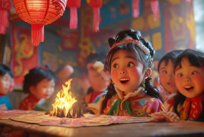 春节儿童故事简短2-3分钟；春节故事幼儿园